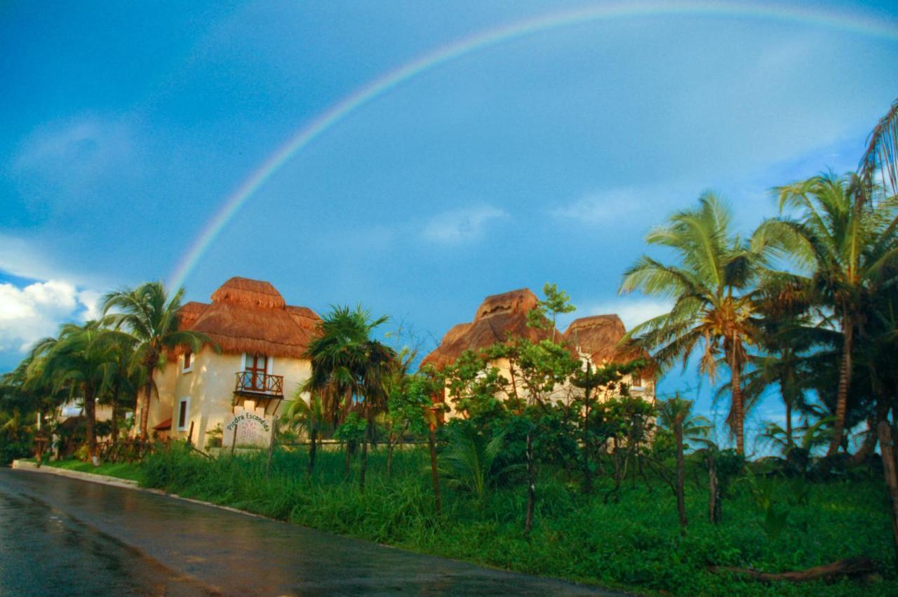Hotel Piedra Escondida Tulum Exterior foto