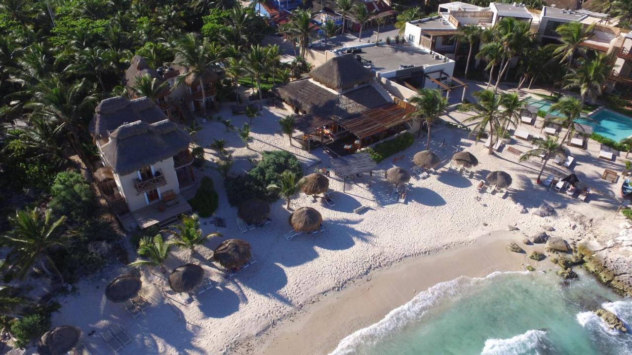 Hotel Piedra Escondida Tulum Exterior foto